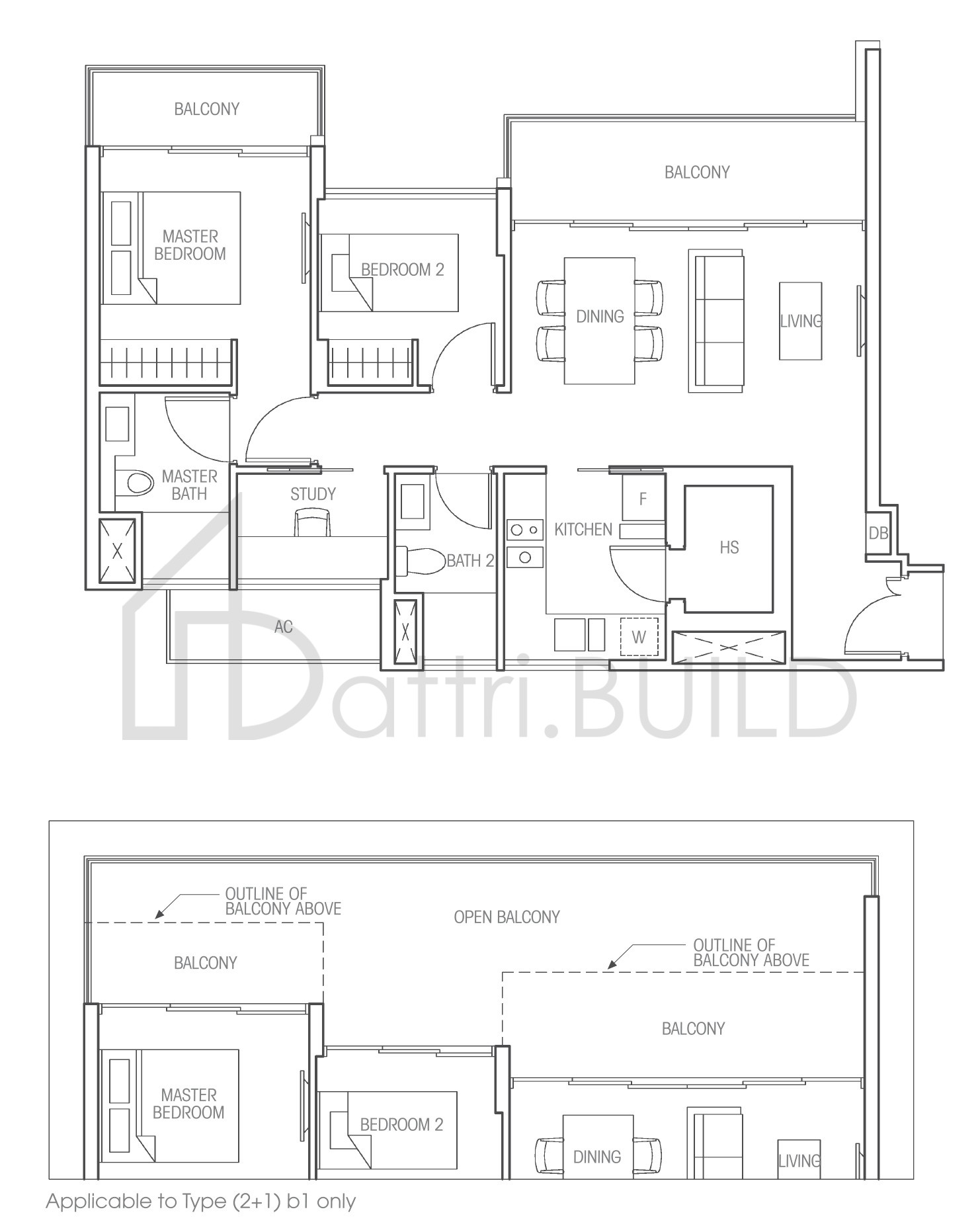 BARTLEY RESIDENCES (2+1)b floorplan (watermarked)