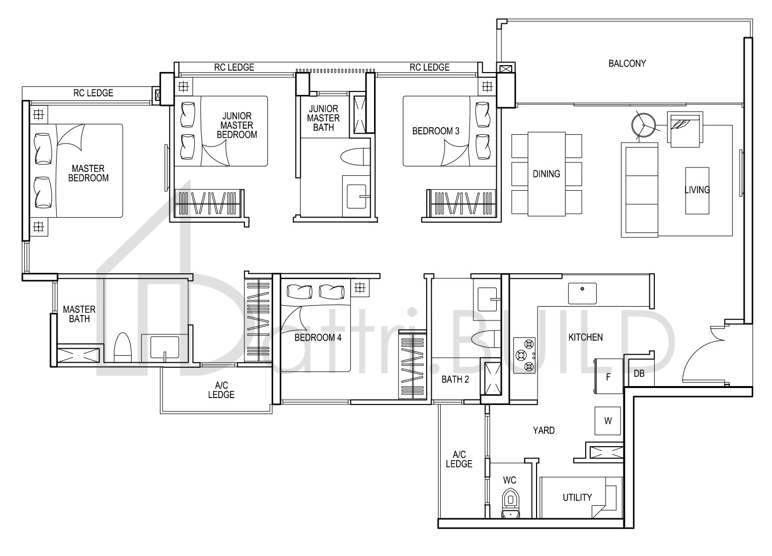 BELLEWATERS D4 floorplan (watermarked)