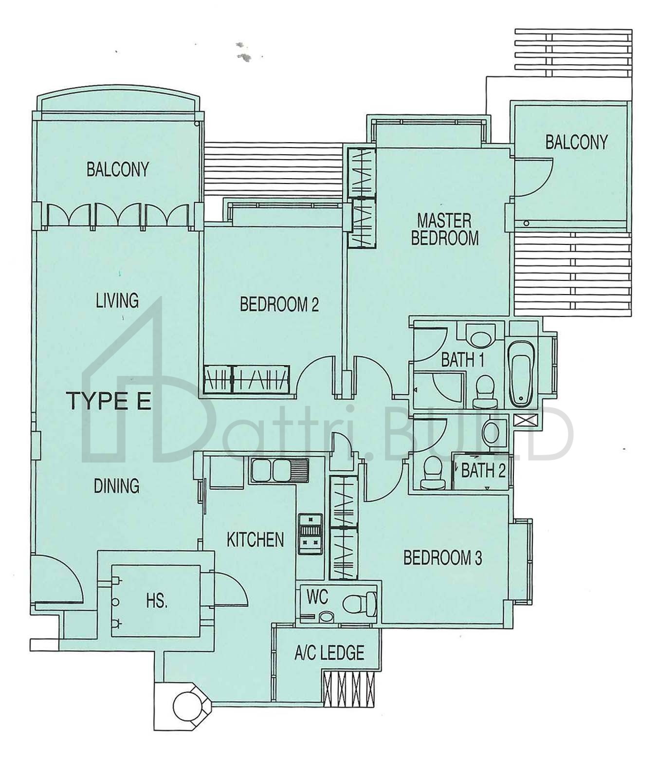 THE VINES E floorplan (watermarked)