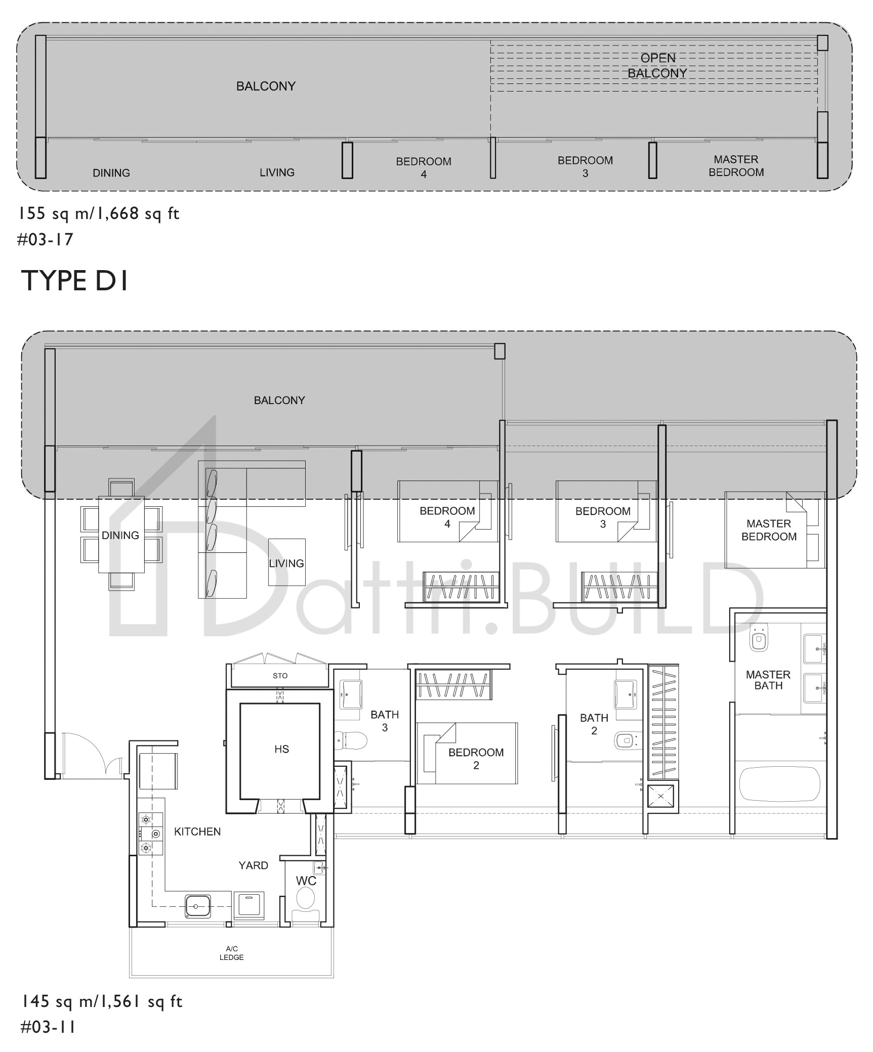 UBER 388 D1 floorplan (watermarked)