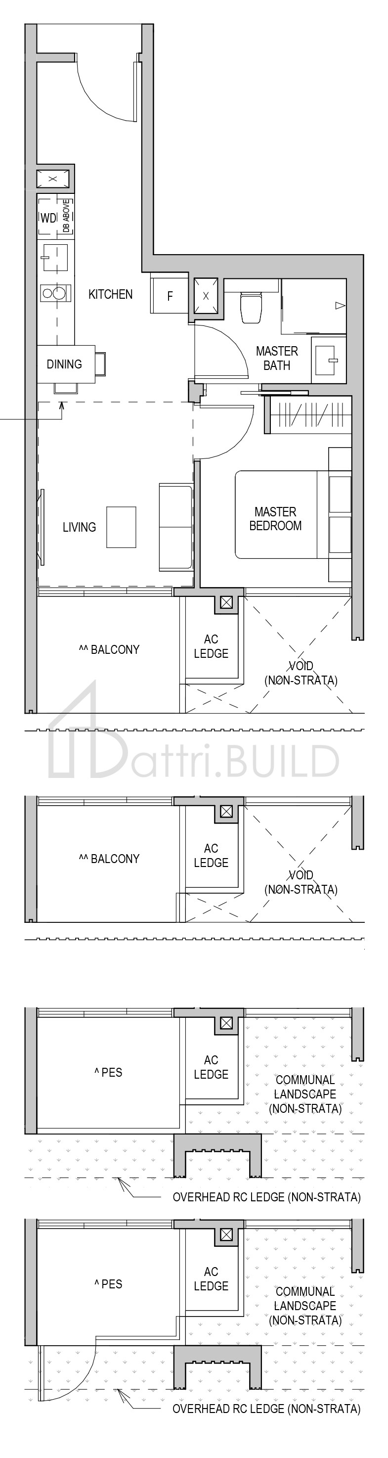 MAYFAIR MODERN A2H floorplan (watermarked)