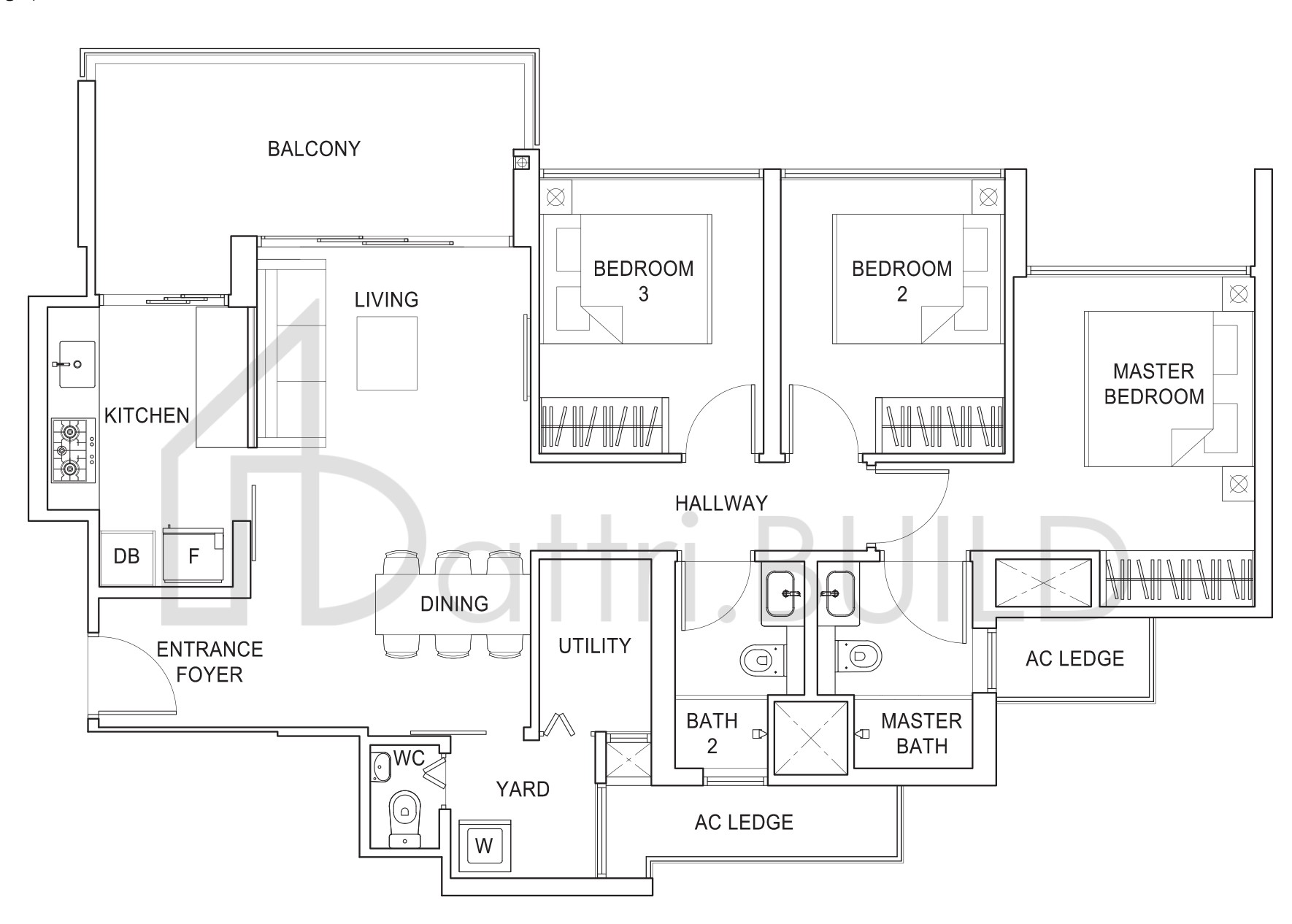 RIVERCOVE RESIDENCES C3 floorplan (watermarked)