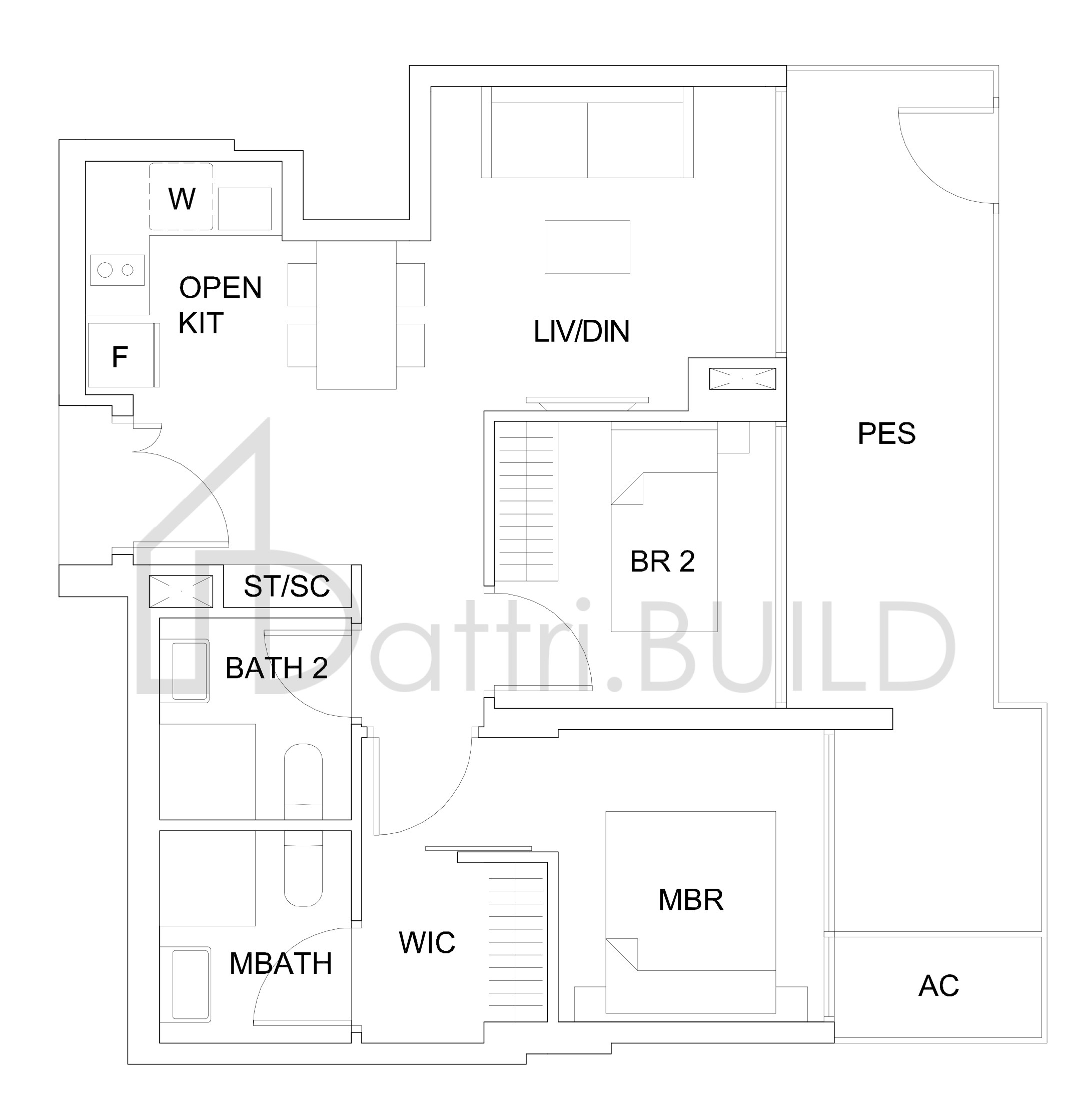 SKY VUE B1a1(P)(M)(2-br) floorplan (watermarked)