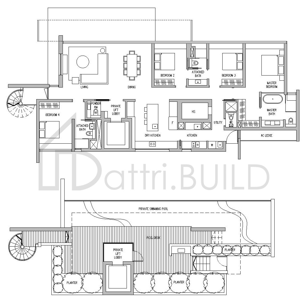 LEEDON RESIDENCE 4B-R1 floorplan (watermarked)