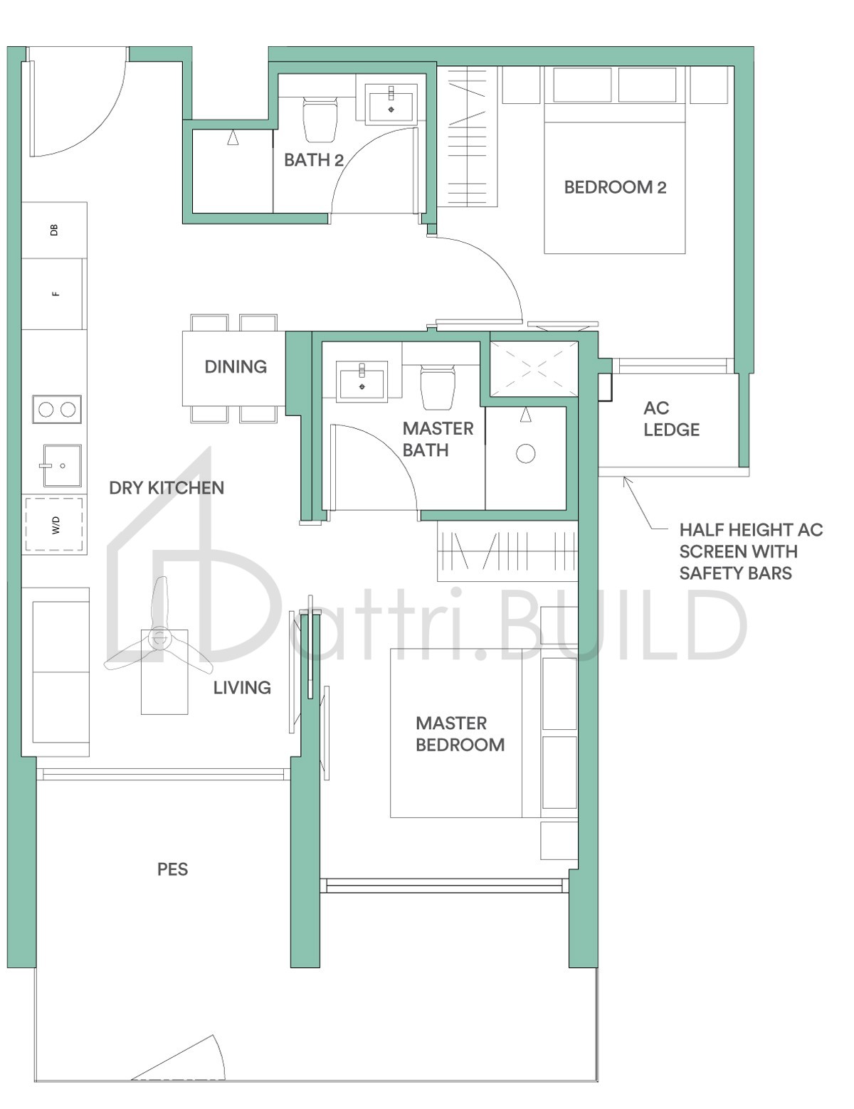 PARK PLACE RESIDENCES AT PLQ C2Pb floorplan (watermarked)