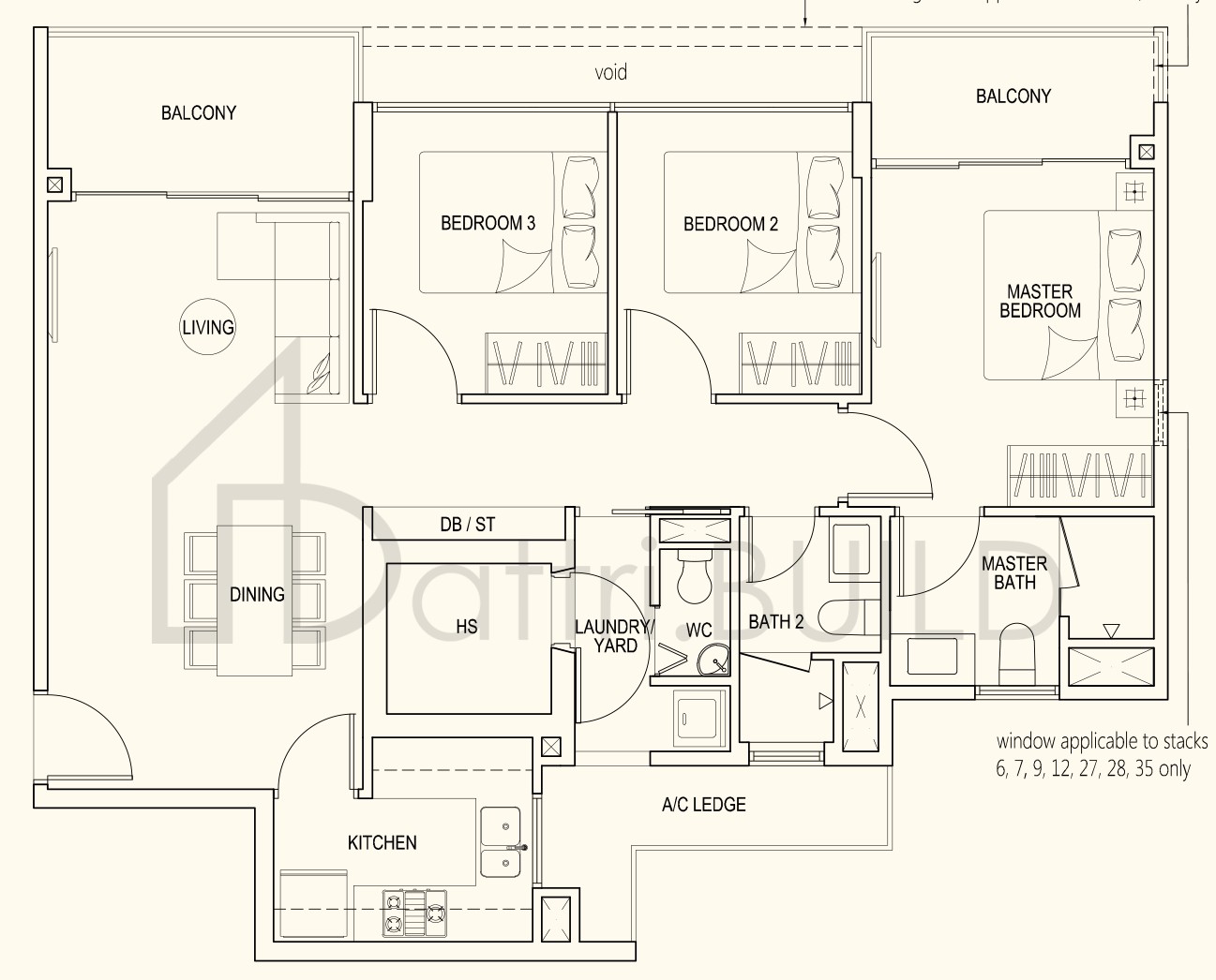 WESTWOOD RESIDENCES C2 floorplan (watermarked)