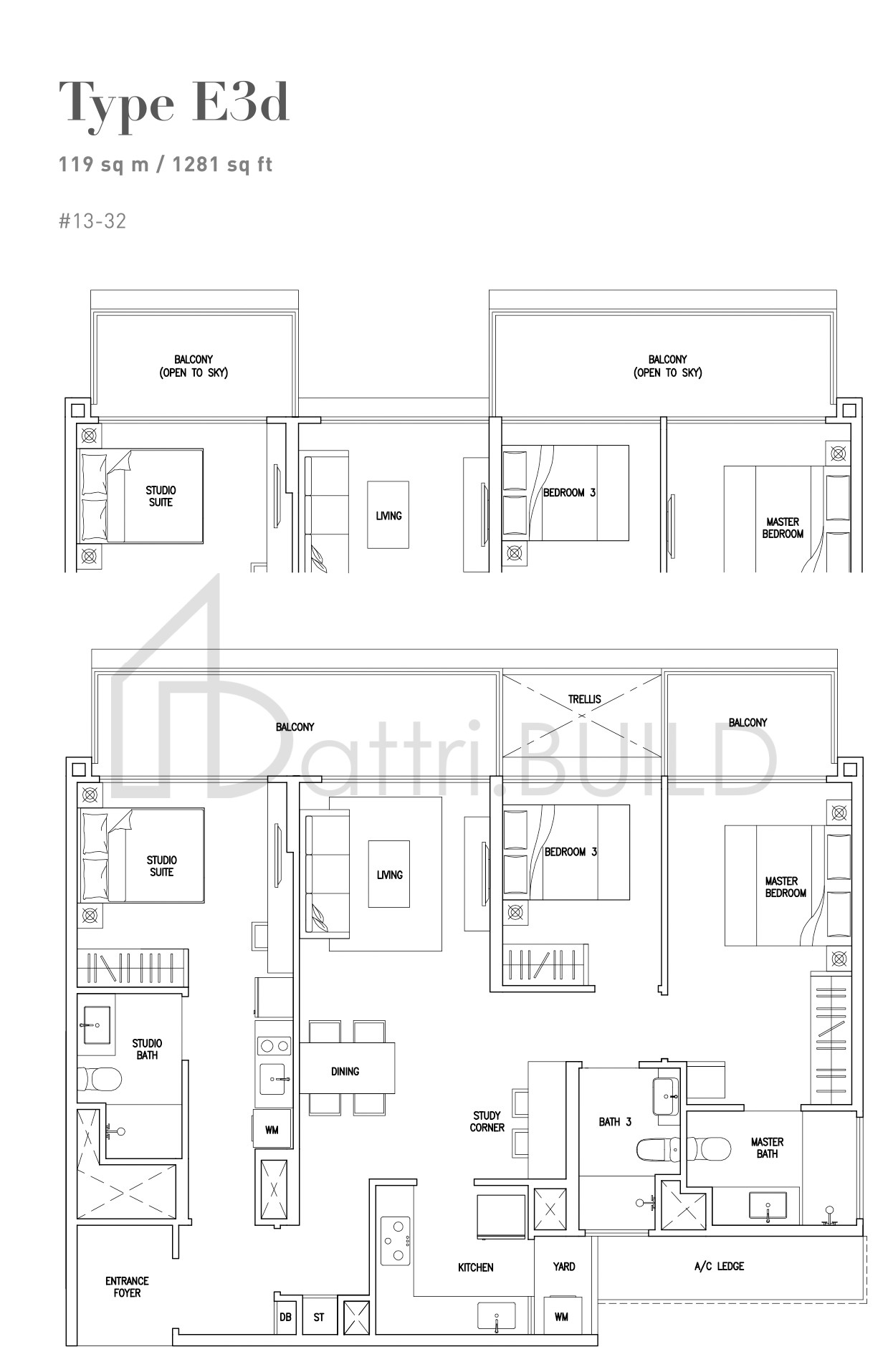 CITYLIFE@TAMPINES E3d floorplan (watermarked)