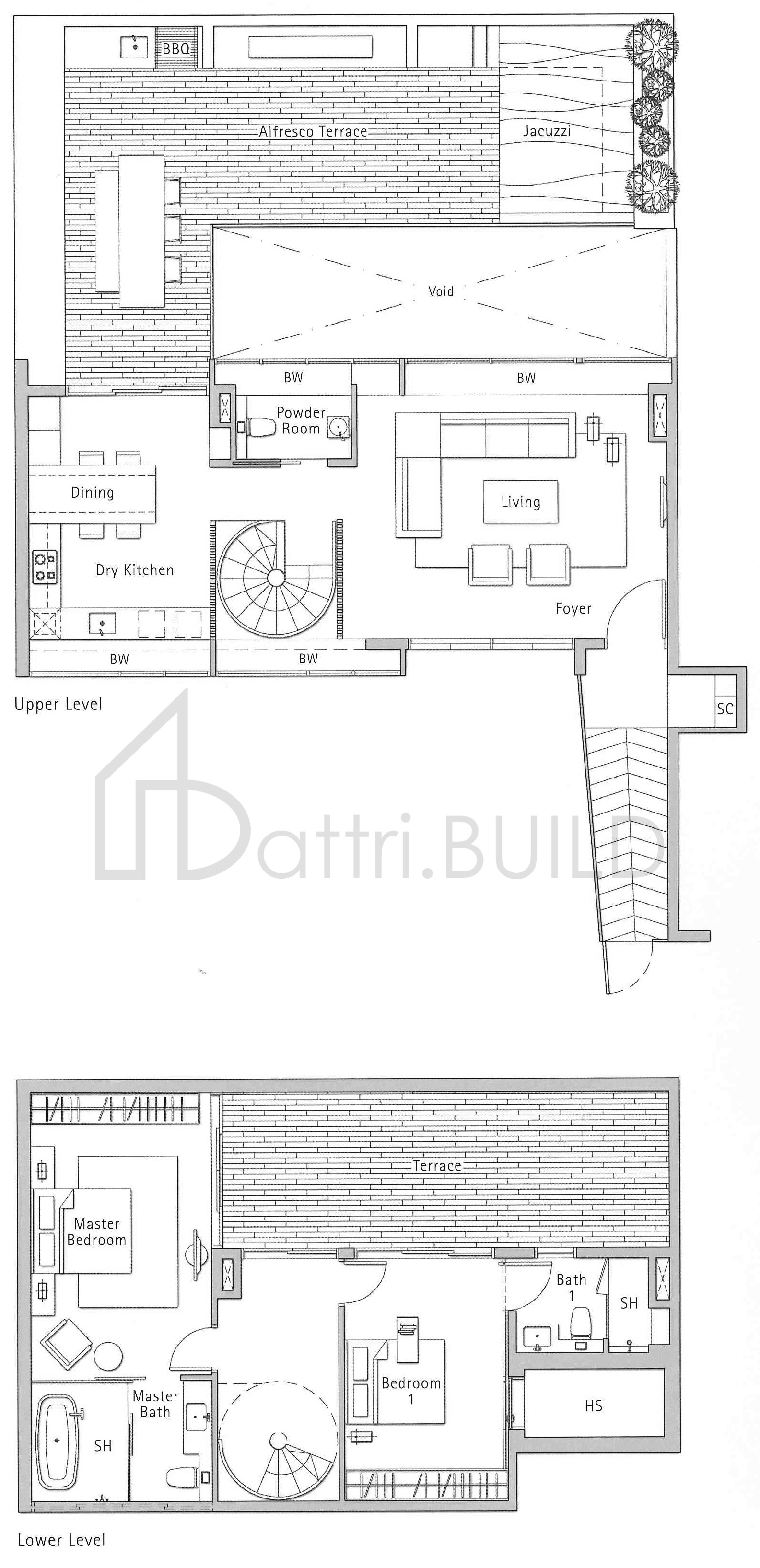 THE HOLLAND COLLECTION B4 floorplan (watermarked)