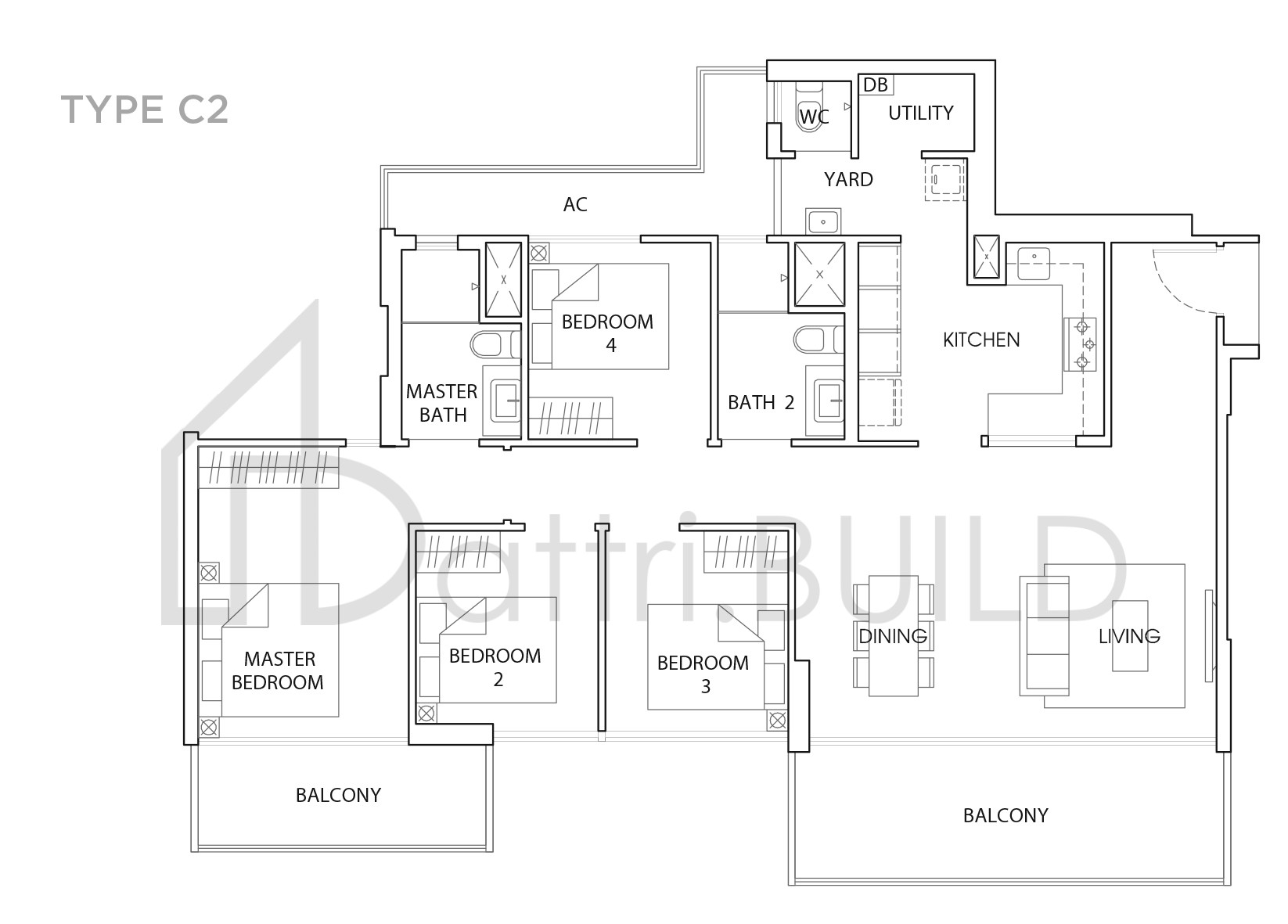 THE VALES C2 floorplan (watermarked)