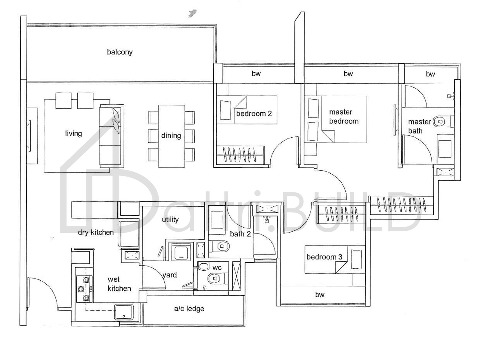 HUNDRED TREES C2 floorplan (watermarked)