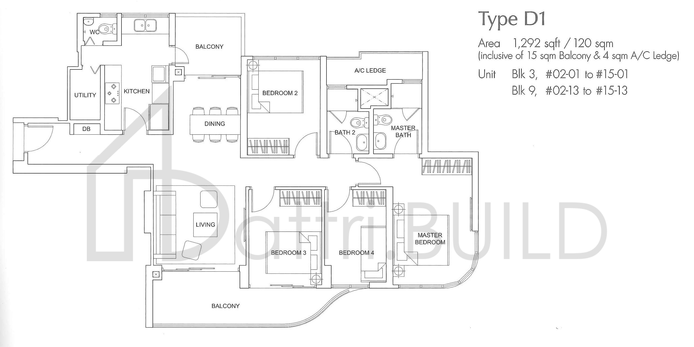 ARC AT TAMPINES D1 floorplan (watermarked)