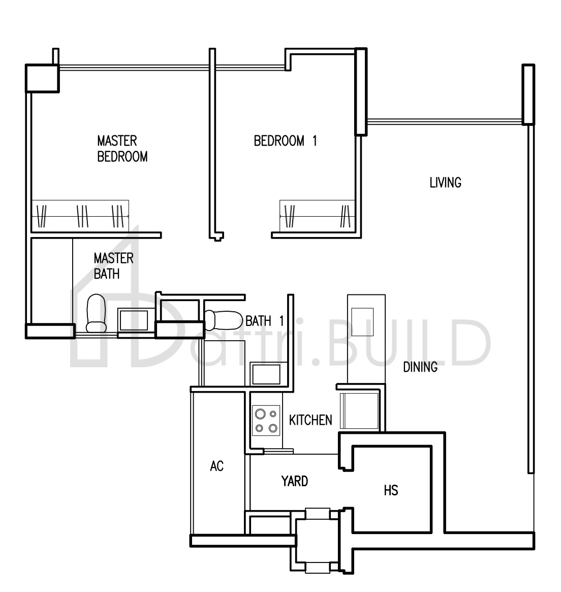 PARC VERA A4 floorplan (watermarked)