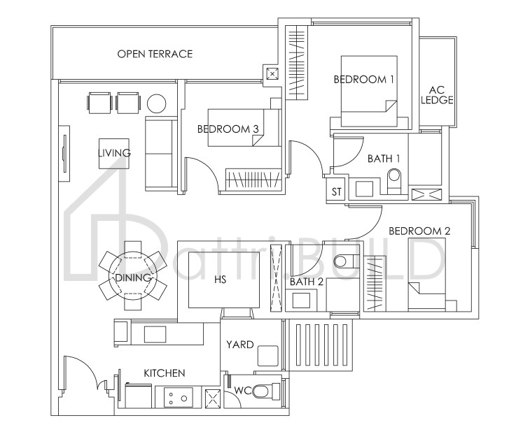 BEDOK RESIDENCES C1 (T) floorplan (watermarked)