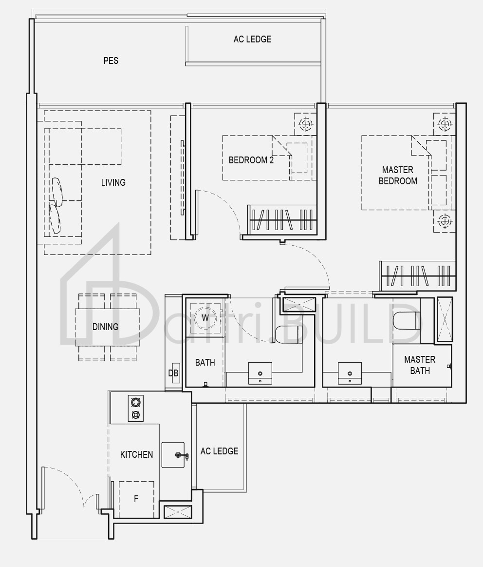 KANDIS RESIDENCE B3G floorplan (watermarked)