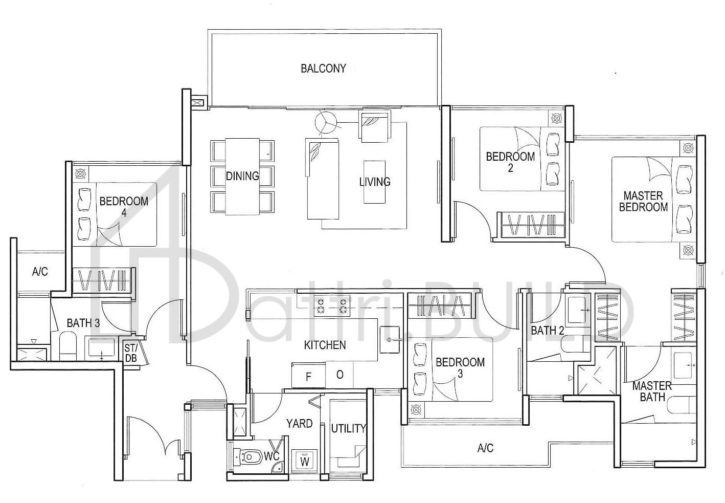 BLOSSOM RESIDENCES C3b1 floorplan (watermarked)