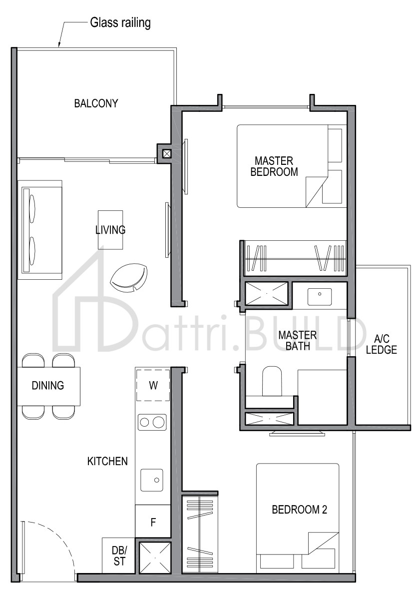 PARK COLONIAL 2C3 floorplan (watermarked)