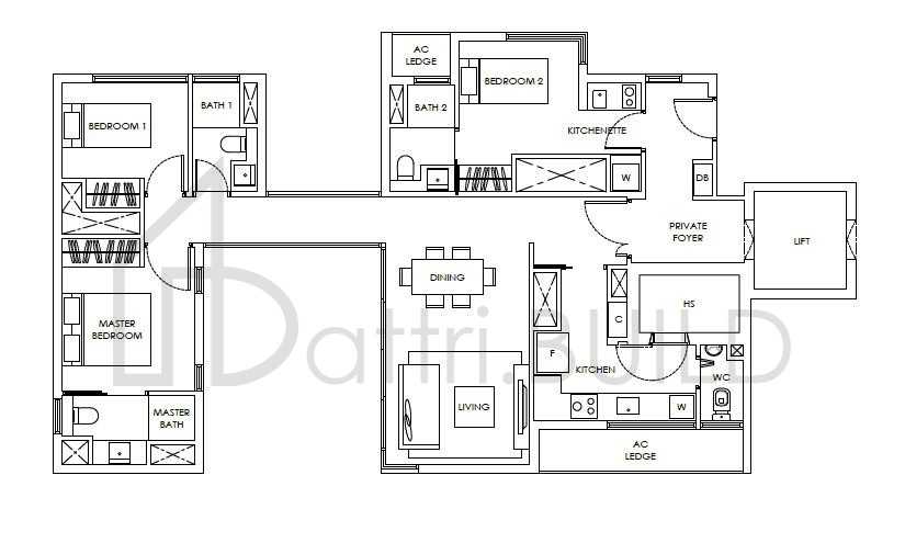 HIGHLINE RESIDENCES Cd3 floorplan (watermarked)