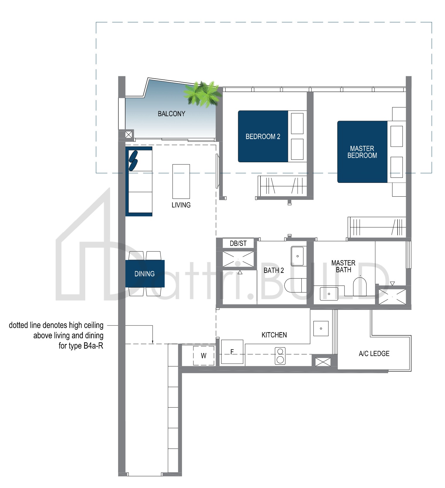 LAKE GRANDE B4a floorplan (watermarked)