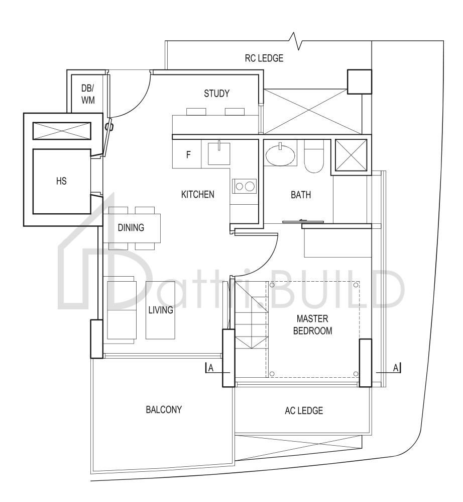 SPOTTISWOODE SUITES A5 floorplan (watermarked)