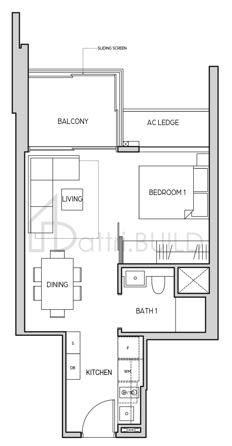 MIDTOWN BAY A1 floorplan (watermarked)
