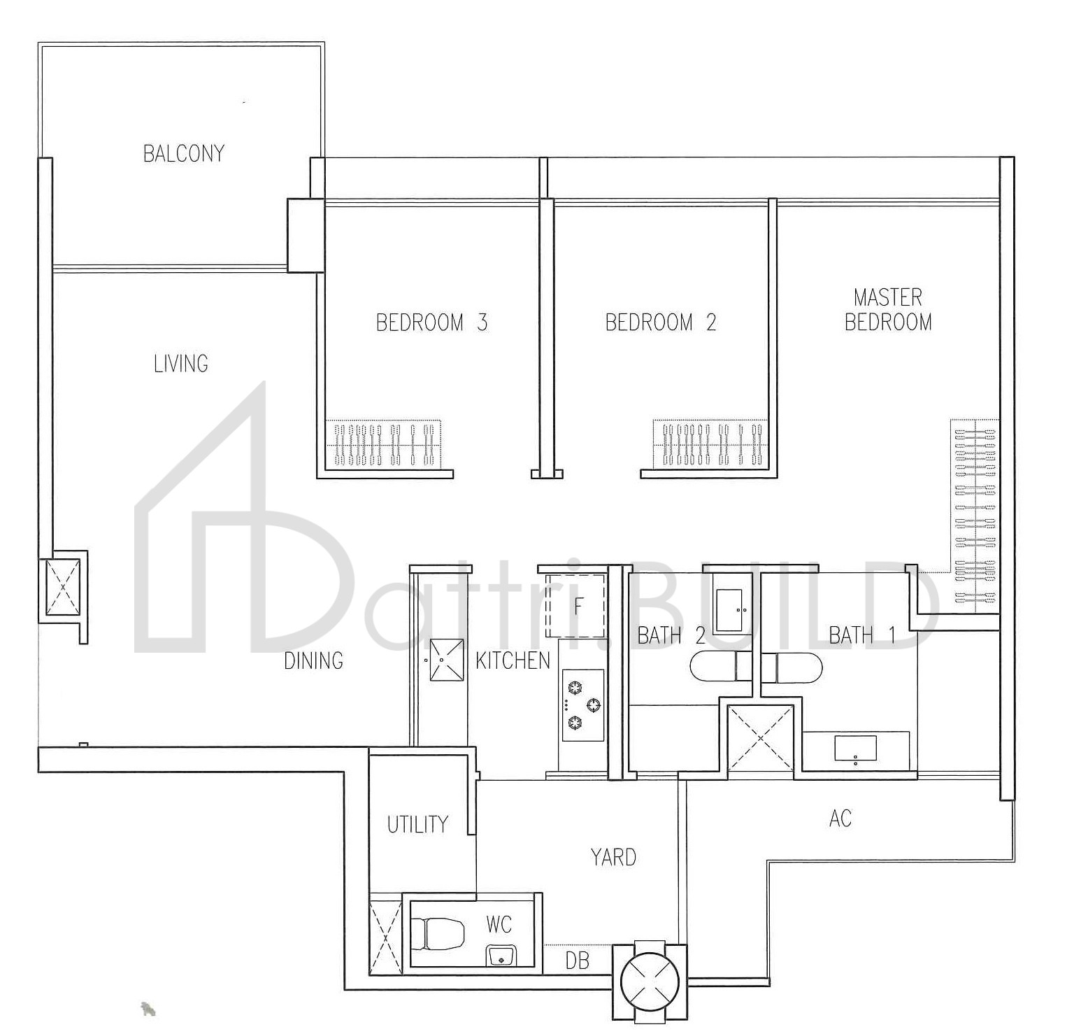 WANDERVALE B2 floorplan (watermarked)