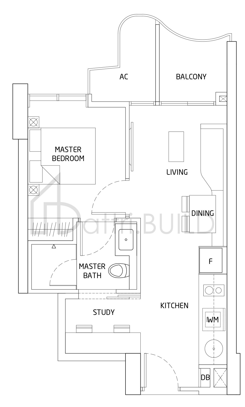 QUEENS PEAK AS1 floorplan (watermarked)