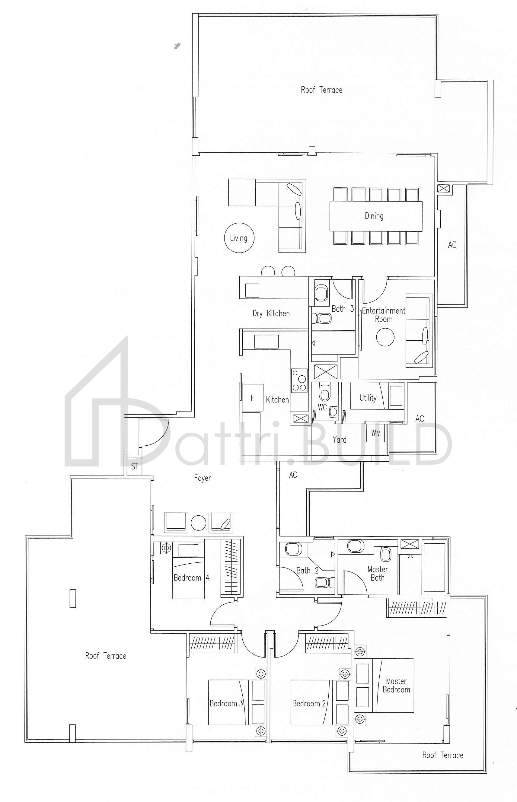 WATERSCAPE AT CAVENAGH PH14 floorplan (watermarked)