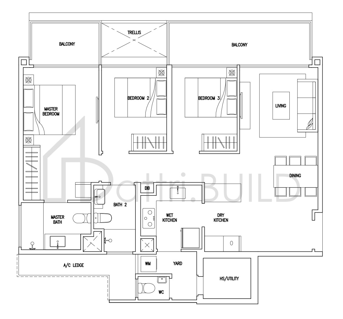 CITYLIFE@TAMPINES C4a floorplan (watermarked)