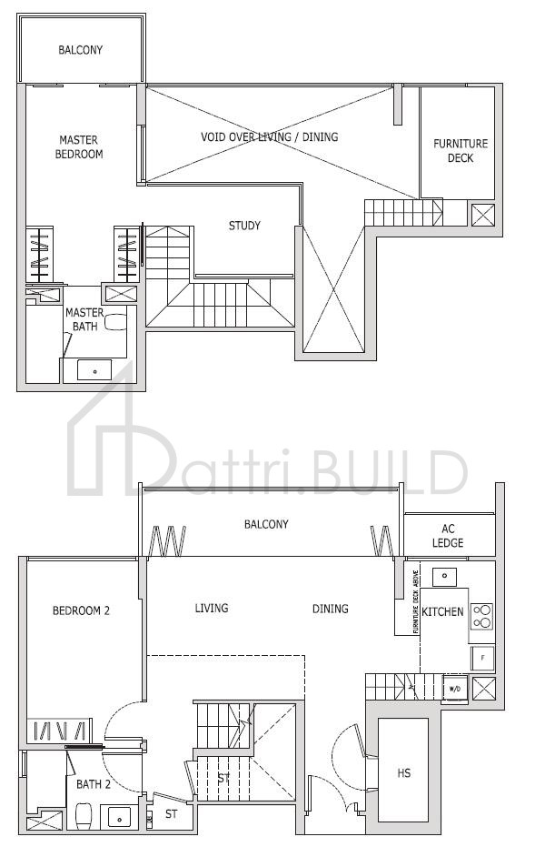 MON JERVOIS BL2B floorplan (watermarked)