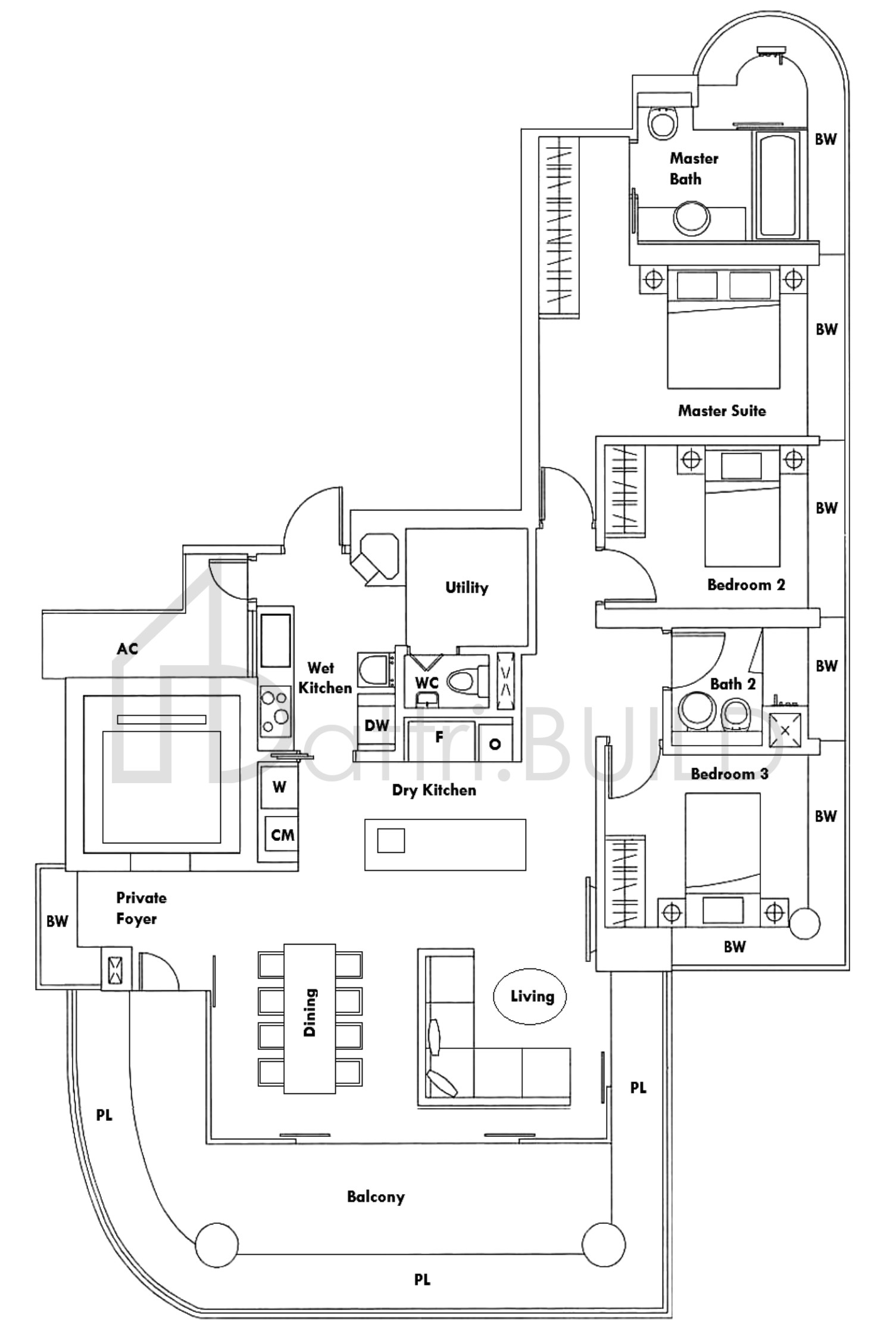SKYLINE 360 @ SAINT THOMAS WALK A floorplan (watermarked)