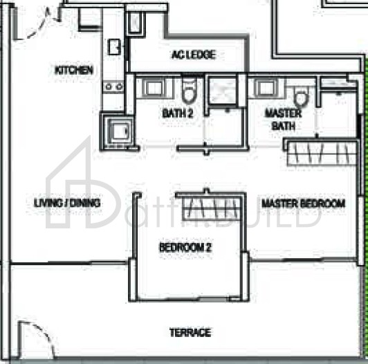 J GATEWAY B1a-T floorplan (watermarked)