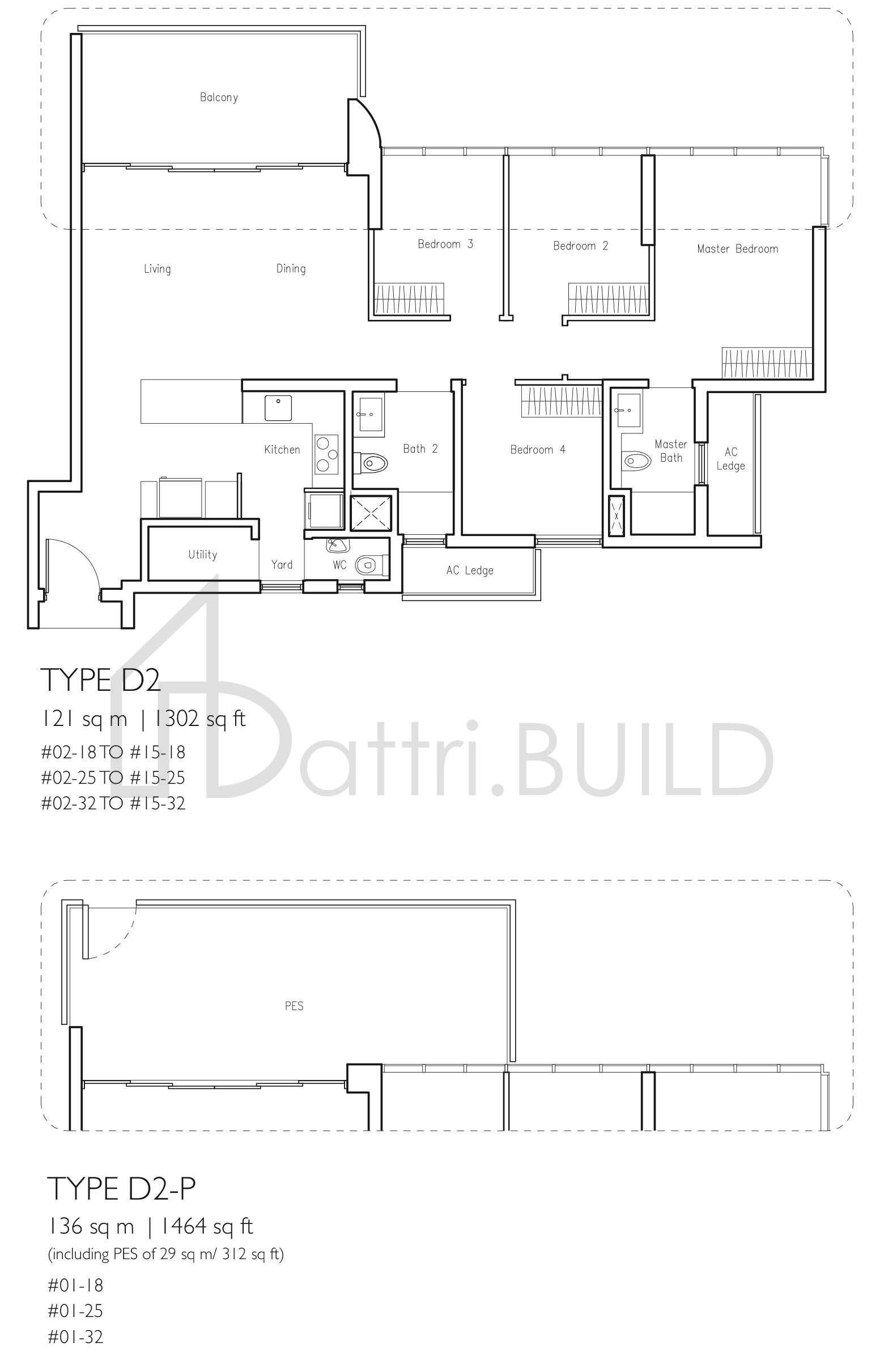 LAKEVILLE D2-P floorplan (watermarked)