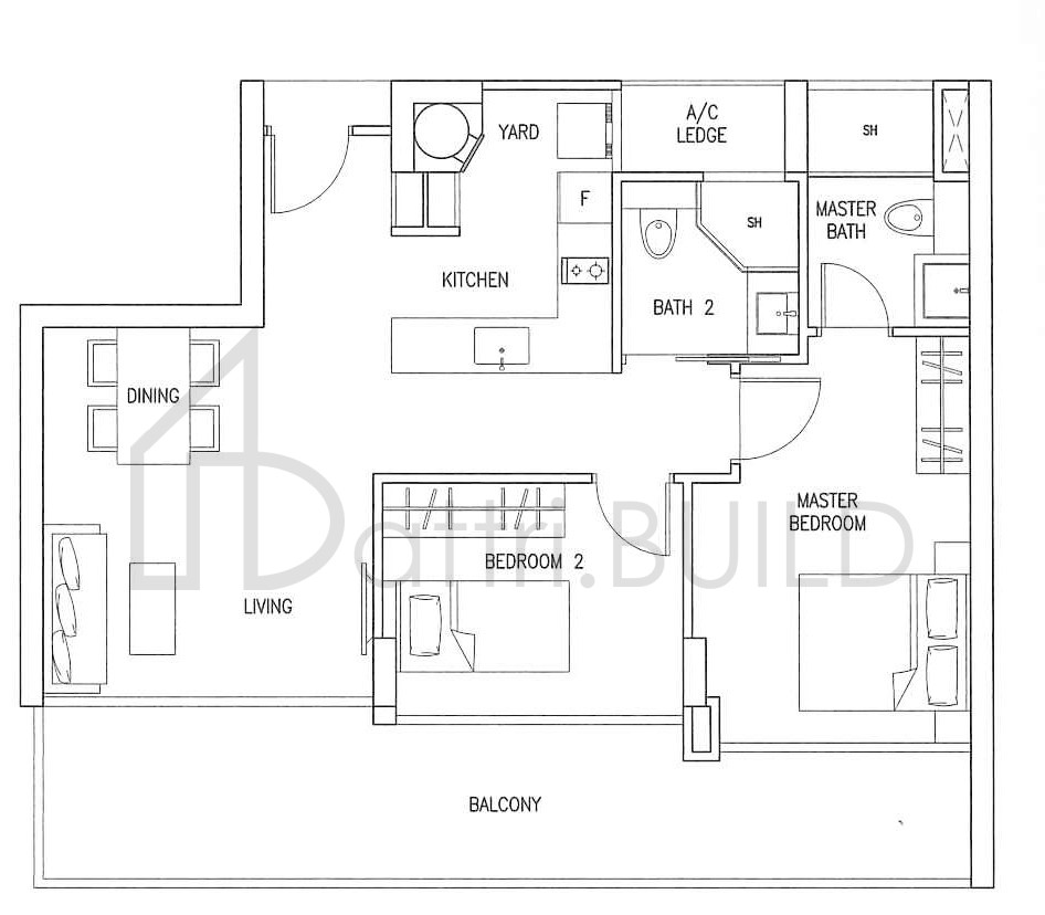 SUITES AT ORCHARD B2 floorplan (watermarked)
