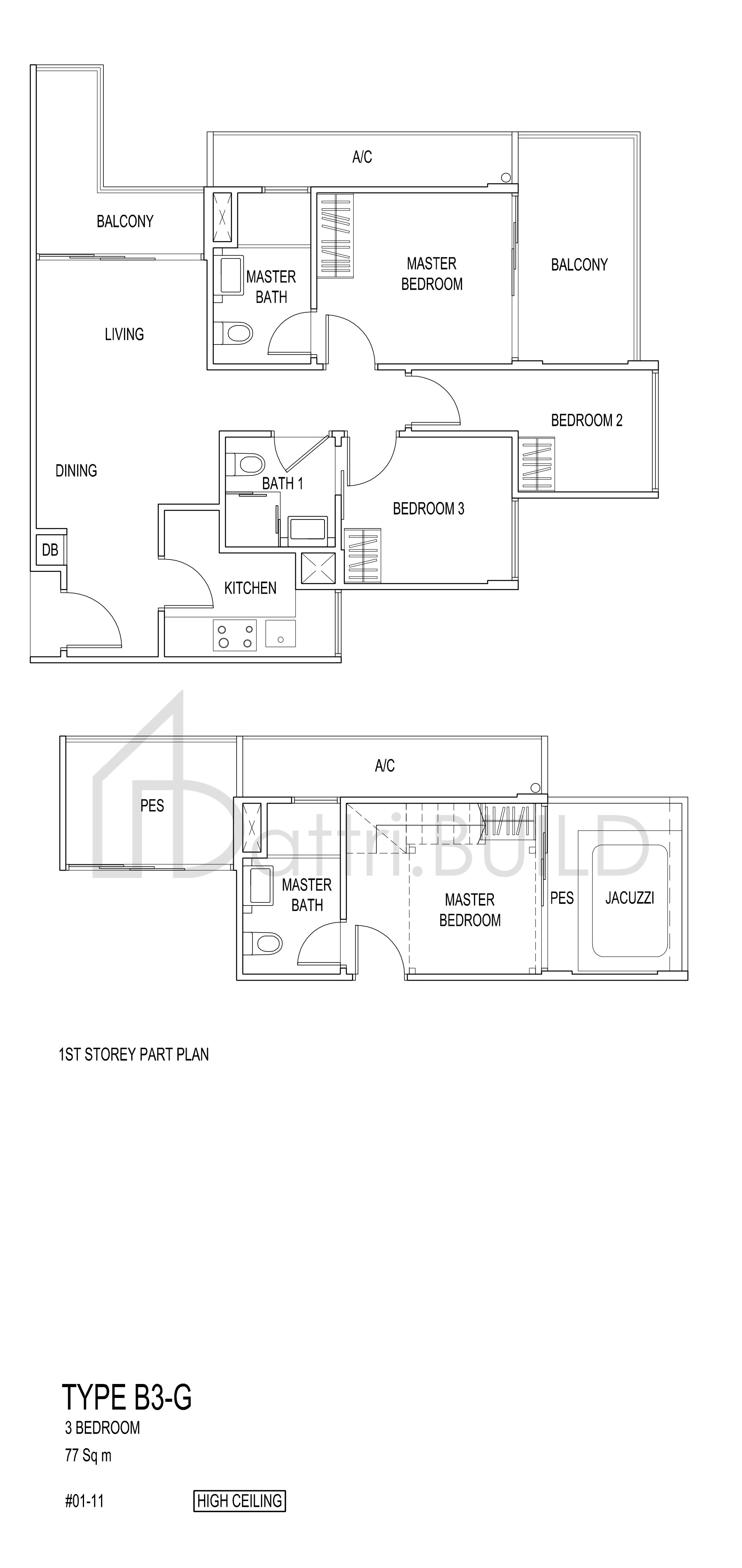 JADE RESIDENCES B3-G floorplan (watermarked)