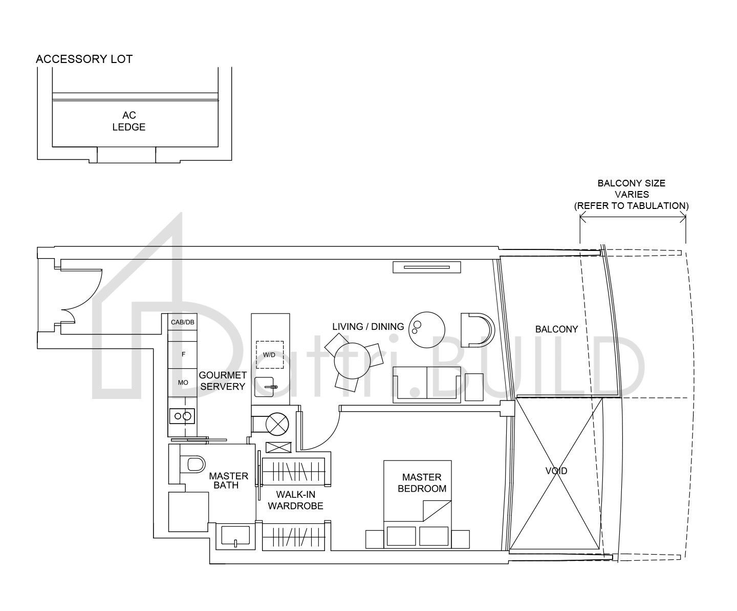 MARINA ONE RESIDENCES 1B floorplan (watermarked)