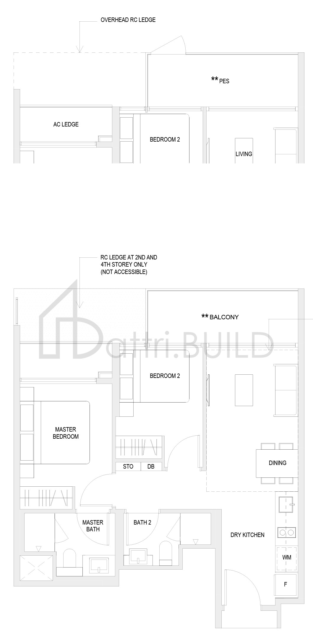 THE VERANDAH RESIDENCES B2P floorplan (watermarked)