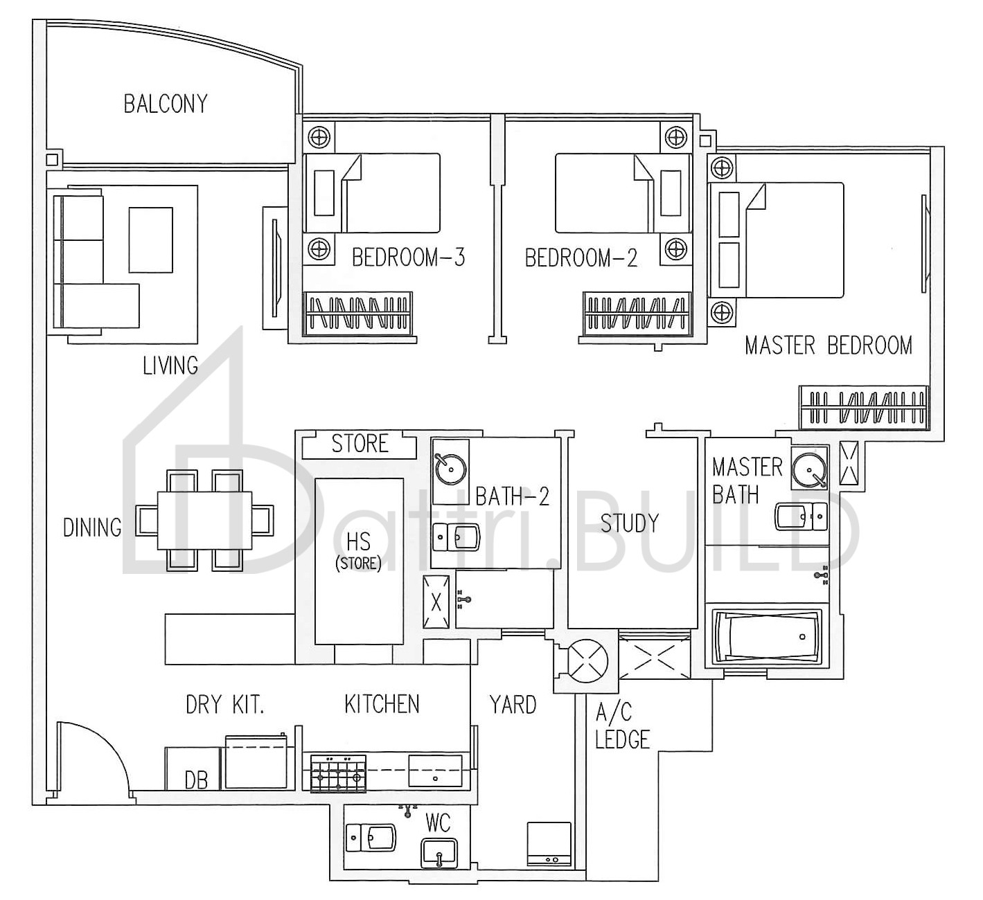 CANBERRA RESIDENCES CS2 floorplan (watermarked)