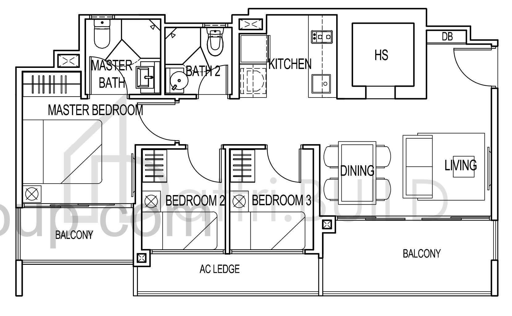 ASCENT @ 456 A3 floorplan (watermarked)