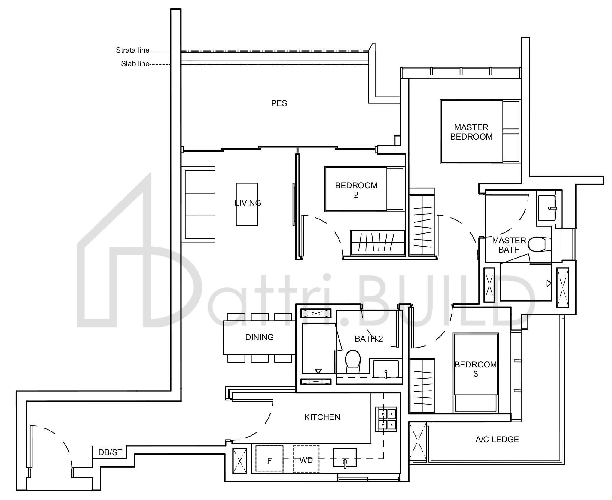 HAUS ON HANDY C2(p) floorplan (watermarked)