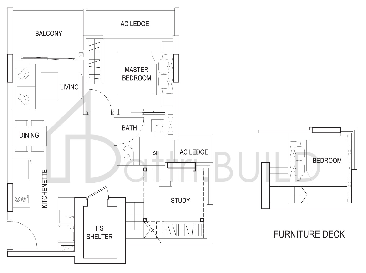URBAN VISTA 2D floorplan (watermarked)