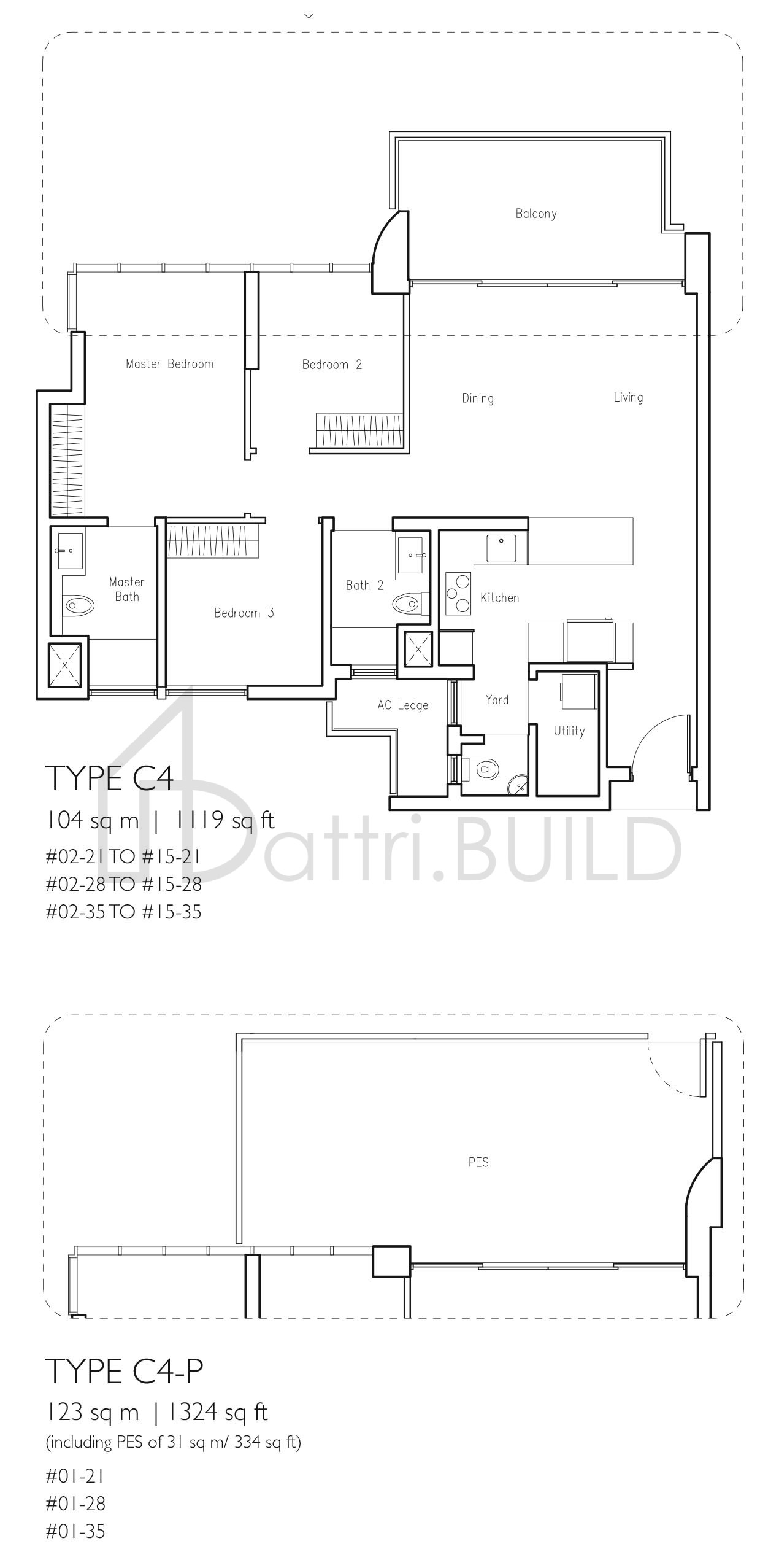 LAKEVILLE C4-P floorplan (watermarked)