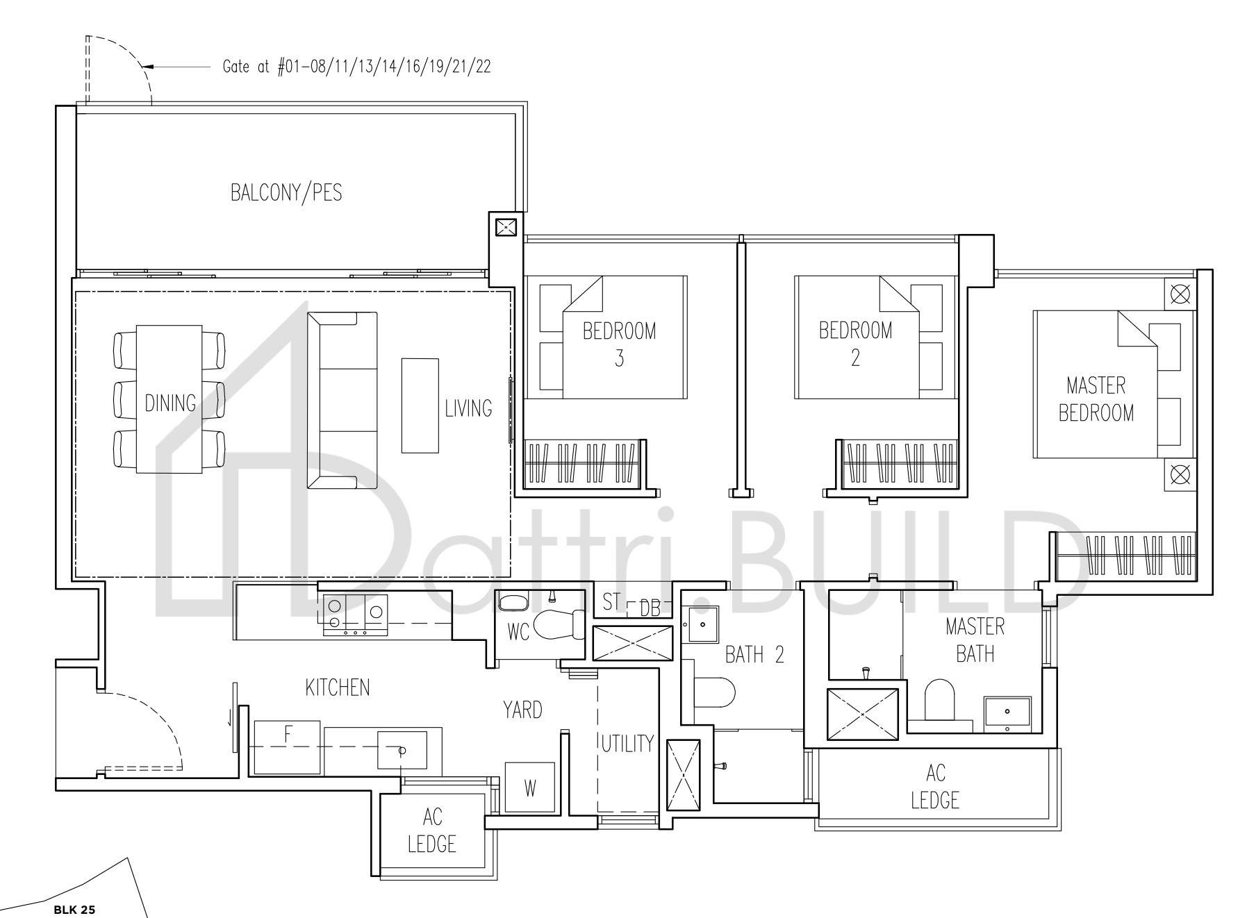 PARC LIFE B6 floorplan (watermarked)