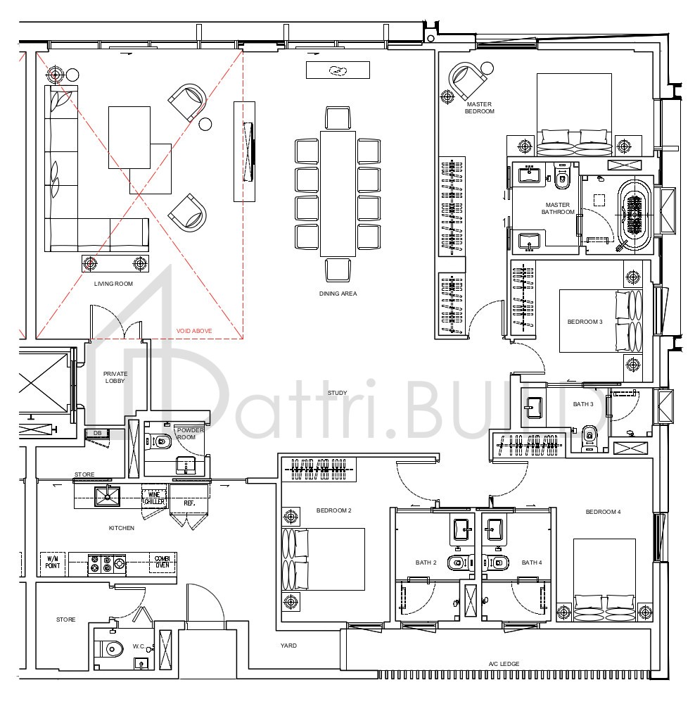 DALVEY HAUS F2 floorplan (watermarked)