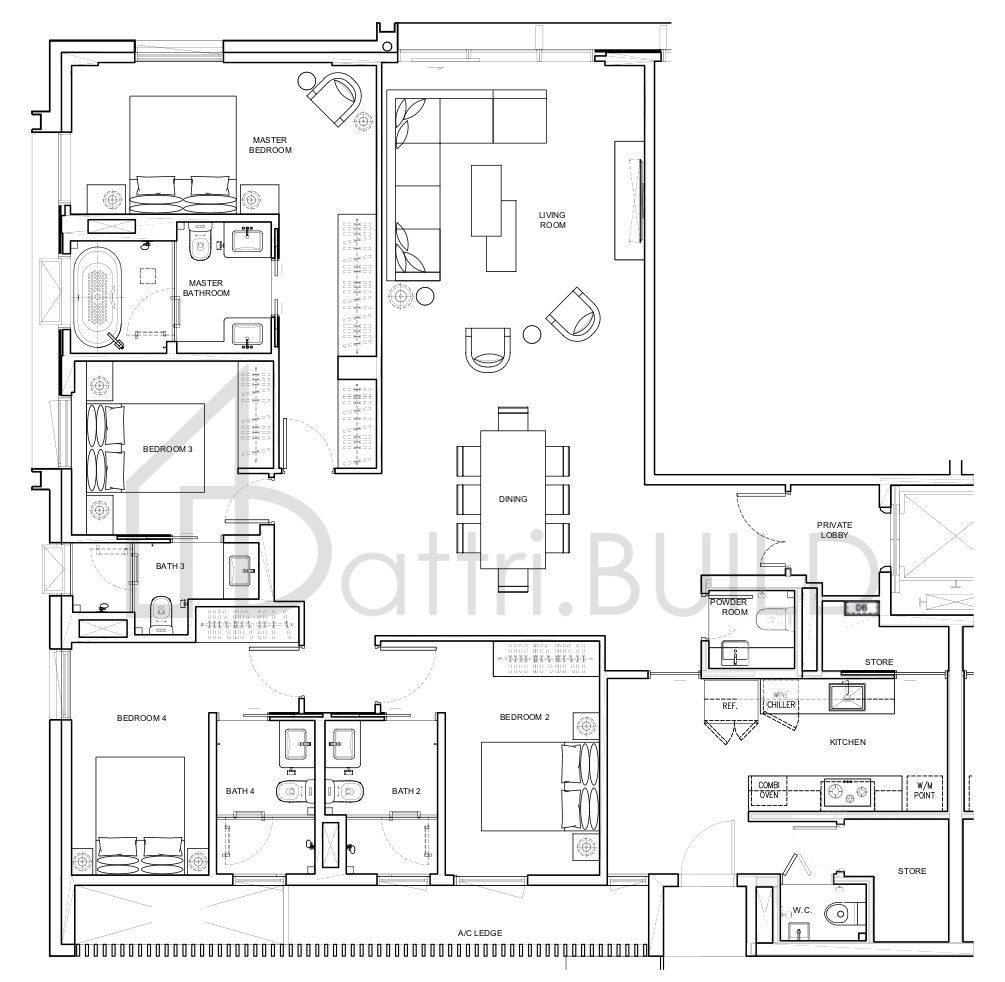 DALVEY HAUS E1 floorplan (watermarked)