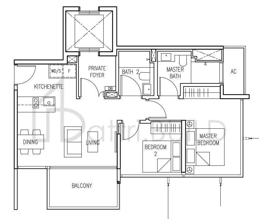 CAIRNHILL 16 B floorplan (watermarked)