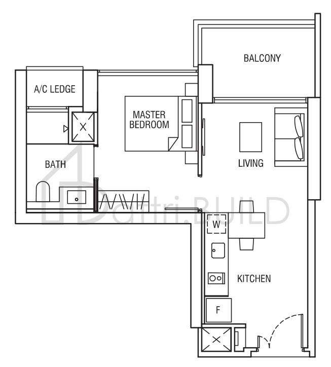 ALEX RESIDENCES A2a floorplan (watermarked)