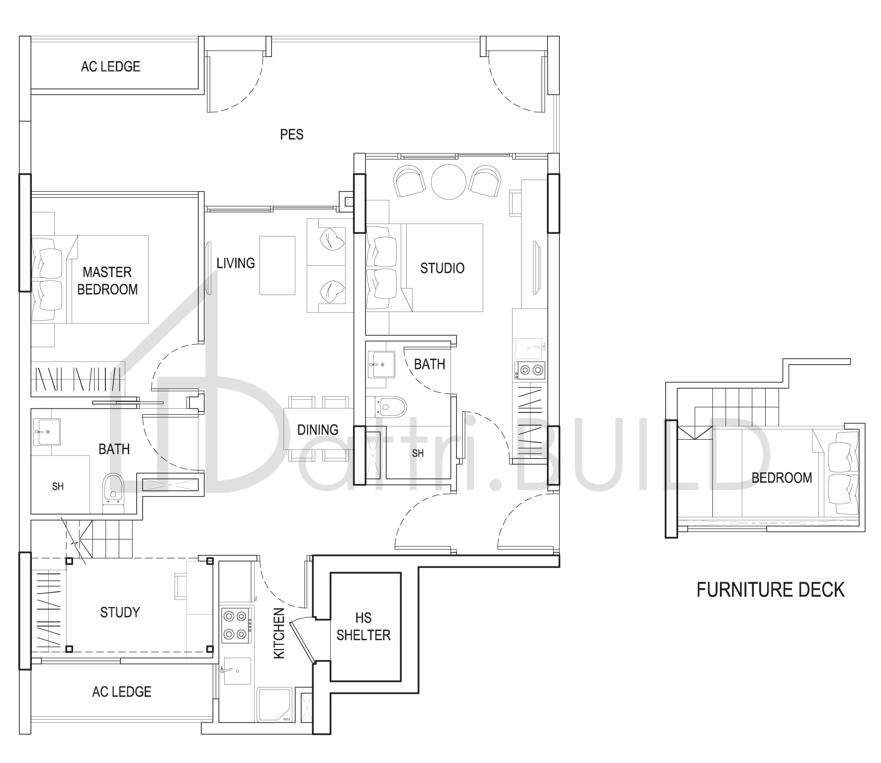 URBAN VISTA 6A2 floorplan (watermarked)