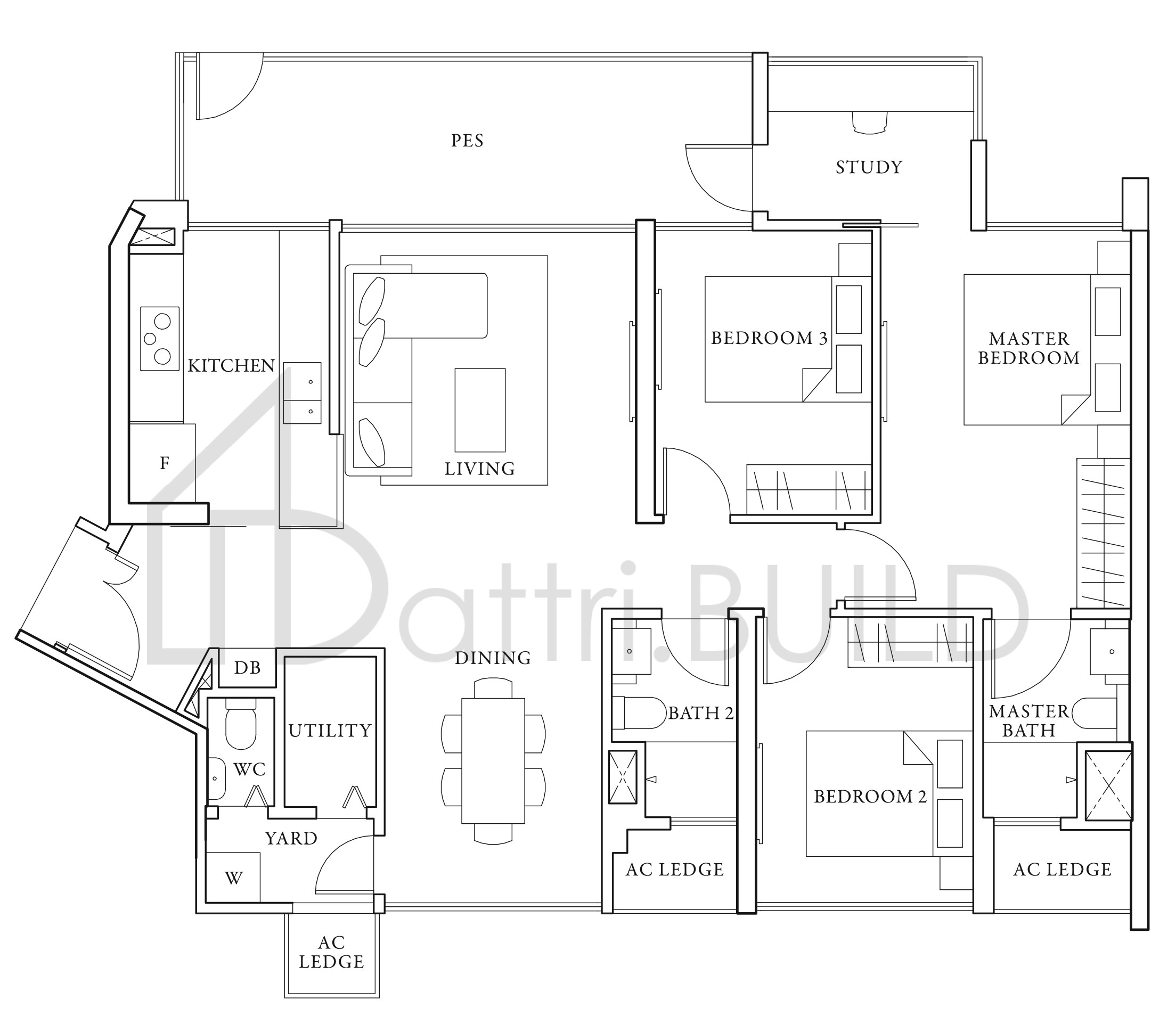 SEVENTY SAINT PATRICK'S B5Ga floorplan (watermarked)