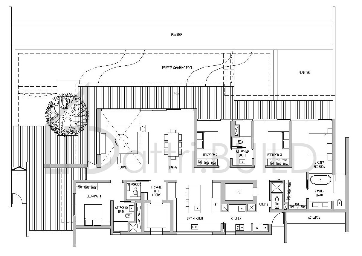 LEEDON RESIDENCE 4B-P5 floorplan (watermarked)