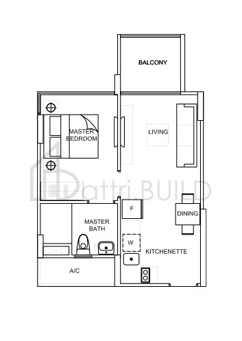 LA FIESTA A1 floorplan (watermarked)